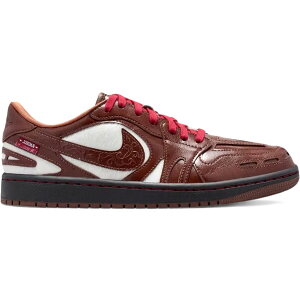 Jordan �W���[�_�� ���f�B�[�X �X�j�[�J�[ �yJordan 1 Low Method of Make V3 Year of the Horse (Women's)�z �T�C�Y US_W_11.5 Light Chocolate/Light Chocolate/Black/Dusty Peach/Sail/Team Crimson
