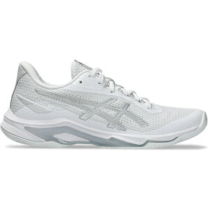 ASICS �A�V�b�N�X ���f�B�[�X �X�j�[�J�[ �yASICS Netburner Ballistic FF 4 White Pure Silver (Women's)�z �T�C�Y US_W_11.5 White/Pure Silver