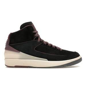 Jordan �W���[�_�� ���f�B�[�X �X�j�[�J�[ �yJordan 2 Retro Mauve (Women's)�z �T�C�Y US_W_12 Off Noir/Mauve-Guava Ice-Cool