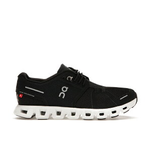 On �I�� ���f�B�[�X �X�j�[�J�[ �yOn Running Cloud 5 Black White (Women's)�z �T�C�Y US_8(25.0cm) Black/White