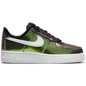 Nike �i�C�L ���f�B�[�X �X�j�[�J�[ �yNike Air Force 1 Low '07 LV8 Iridescent (Women's)�z �T�C�Y US_7(24.0cm) Black/White/Black/White