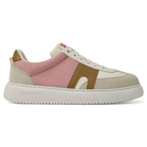 Camper �J���y�[�� ���f�B�[�X �X�j�[�J�[ �yCamper Runner K21 Sorona Sneaker Off-White Brown Pink (Women's)�z �T�C�Y EU_41(26.5cm) Off-White/Brown/Pink