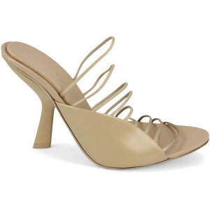 Ferragamo �t�F���K�� ���f�B�[�X �X�j�[�J�[ �yFerragamo Altaire Strappy Mules Beige Khaki (Women's)�z �T�C�Y US_8(25.0cm) Beige Khaki