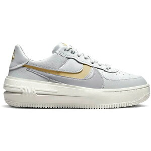Nike iCL fB[X Xj[J[ yNike Air Force 1 PLT.AF.ORM Photon Dust Wolf Grey (Women's)z TCY US_9(26.0cm) Photon Dust/Team Gold/Sail/Wolf Grey