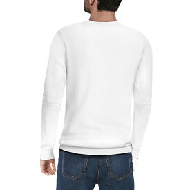 エックスレイ レディース ニット&セーター アウター Men's Basic V-Neck Pullover Midweight Sweater Off White