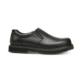 ドクター・ショール メンズ スリッポン・ローファー シューズ Men's Winder II Oil & Slip Resistant Slip-On Loafers Black
