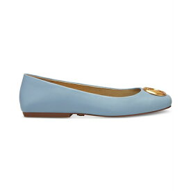 ダナキャラン レディース サンダル シューズ Women's Kylee Logo Ballet Flats Blue Frost