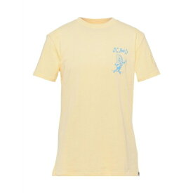 DC SHOES ディーシー Tシャツ トップス メンズ T-shirts Light yellow