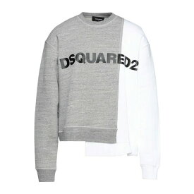 【送料無料】 ディースクエアード メンズ パーカー・スウェットシャツ アウター Sweatshirts Grey