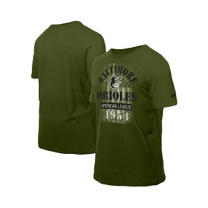 �j���[�G�� �����Y T�V���c �g�b�v�X Men's Green Baltimore Orioles Armed Forces T-Shirt Green