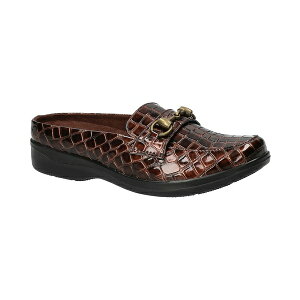 �C�[�W�[�X�g���[�g ���f�B�[�X �T���_�� �V���[�Y Women's Nell Comfort Mules Brown Croco