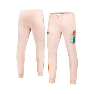 �t���[�Y �}�b�N�X �����Y �J�W���A���p���c �{�g���X Men's Pink Rugrats Fleece Jogger Pants Pink