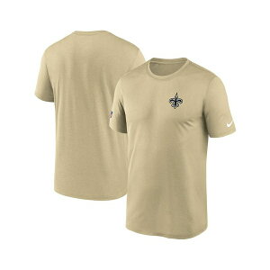 �i�C�L �����Y T�V���c �g�b�v�X Men's Gold New Orleans Saints Sideline Alt Pack Small Logo Legend Performance T-Shirt Gold