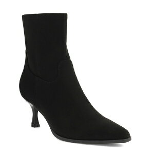 ~A fB[X u[c V[Y Women's Aletta Pointed Toe Kitten Heel Dress Booties Black