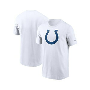 iCL Y TVc gbvX Men's White Indianapolis Colts Primary Logo T-Shirt White