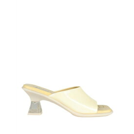 ミスタ レディース サンダル シューズ SYNTHIA BEIGE SANDALS Light yellow