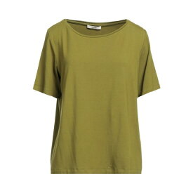 【送料無料】 オデイ レディース Tシャツ トップス T-shirts Green