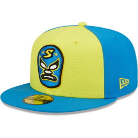ニューエラ メンズ 帽子 アクセサリー Sacramento Dorados New Era Copa De La Diversion 59FIFTY Fitted Hat Yellow/Blue