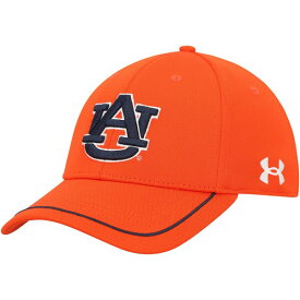 アンダーアーマー メンズ 帽子 アクセサリー Auburn Tigers Under Armour IsoChill Blitzing Accent Flex Hat Orange