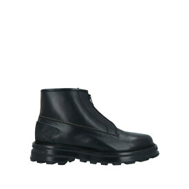 【送料無料】 ジル・サンダー メンズ ブーツ シューズ Ankle boots Black