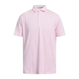 【送料無料】 ロッソピューロ メンズ ポロシャツ トップス Polo shirts Pink