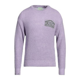 【送料無料】 アリーズ メンズ ニット&セーター アウター Sweaters Light purple
