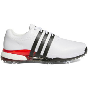 adidas �A�f�B�_�X �����Y �X�j�[�J�[ �yadidas Tour360 24 Golf Cloud White Core Black Lucid Red�z �T�C�Y US_M_13 Cloud White/Core Black/Lucid Red