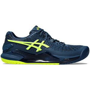 ASICS �A�V�b�N�X �����Y �X�j�[�J�[ �yASICS Gel-Resolution 9 Mako Blue Safety Yellow�z �T�C�Y US_7(25.0cm) Mako Blue/Safety Yellow