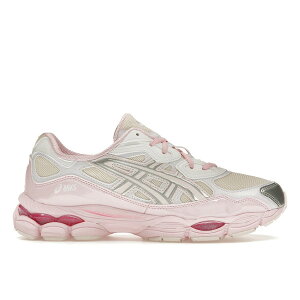 ASICS �A�V�b�N�X �����Y �X�j�[�J�[ �yASICS Gel-NYC Kicki Yang Zhang Pink Cream Pure Silver�z �T�C�Y US_10(28.0cm) Cream/Pure Silver