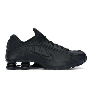 Nike �i�C�L �����Y �X�j�[�J�[ �yNike Shox R4 Triple Black�z �T�C�Y US_5.5(23.5cm) Black/Black-Black