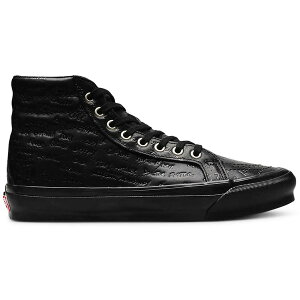 Vans �o���Y �����Y �X�j�[�J�[ �yVans Sk8-Hi LX Jim Goldberg Black Leather�z �T�C�Y US_8(26.0cm) Jim Goldberg/Black Leather