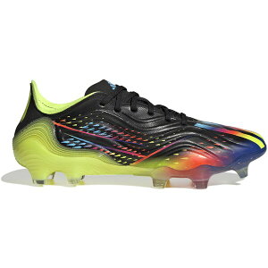 adidas �A�f�B�_�X �����Y �X�j�[�J�[ �yadidas Copa Sense.1 FG World Cup Al Rihla Pack�z �T�C�Y US_9.5(27.5cm) Core Black/Bright Cyan/Team Solar Yellow