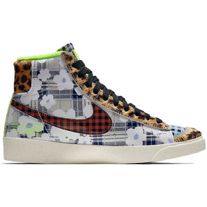 Nike �i�C�L �����Y �X�j�[�J�[ �yNike Blazer Mid Gel Wild Print Floral Flannel�z �T�C�Y US_10.5(28.5cm) Wild Print/Floral Flannel
