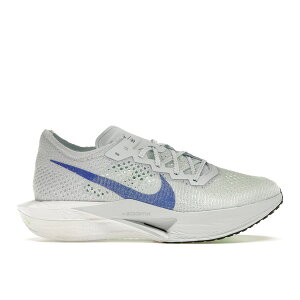 Nike �i�C�L �����Y �X�j�[�J�[ �yNike ZoomX Vaporfly 3 Football Grey Racer Blue�z �T�C�Y US_11.5(29.5cm) Football Grey/Green Strike/Light Armory Blue/Racer Blue