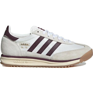 adidas �A�f�B�_�X �����Y �X�j�[�J�[ �yadidas SL 72 RS Cloud White Maroon�z �T�C�Y US_8.5(26.5cm) Cloud White/Maroon/Gum