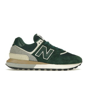 New Balance �j���[�o�����X �����Y �X�j�[�J�[ �yNew Balance 574 Legacy Green�z �T�C�Y US_M_13 Green/White