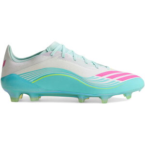 adidas �A�f�B�_�X �����Y �X�j�[�J�[ �yadidas F50 Elite FG Messi Aurora Radiante Pack�z �T�C�Y US_10(28.0cm) Cloud White/Lucid Pink/Flash Aqua