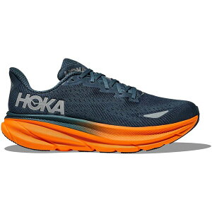 Hoka One One �z�J�I�l�I�l �����Y �X�j�[�J�[ �yHoka One One Clifton 9 Gore-Tex Stormy Skies Orange Zest�z �T�C�Y US_M_13 Stormy Skies/Orange Zest