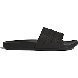 adidas �A�f�B�_�X �����Y �X�j�[�J�[ �yadidas adilette Cloudfoam Plus Triple Black�z �T�C�Y US_6(24.0cm) Core Black/Core Black/Core Black