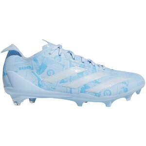 adidas �A�f�B�_�X �����Y �X�j�[�J�[ �yadidas Adizero Electric II Cleats Currency Neutral Glow Blue�z �T�C�Y US_7.5(25.5cm) Glow Blue/Crystal Sky/Blue Burst