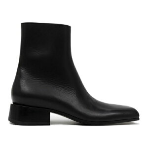 Balenciaga �o�����V�A�K �����Y �X�j�[�J�[ �yBalenciaga Square Toe Leather Ankle Boot Black�z �T�C�Y US_10(28.0cm) Black