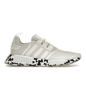 adidas �A�f�B�_�X �����Y �X�j�[�J�[ �yadidas NMD R1 White Speckled Camo Sole�z �T�C�Y US_M_13 Cloud White/Cloud White/Core Black