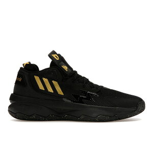 adidas �A�f�B�_�X �����Y �X�j�[�J�[ �yadidas Dame 8 G.O.A.T. Spirit�z �T�C�Y US_10(28.0cm) Core Black/Gold Metallic/Carbon