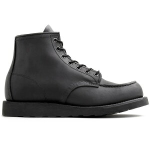 Red Wing Shoes ���b�h�E�B���O �����Y �X�j�[�J�[ �yRed Wing Shoes Classic Moc 6-Inch Boot Heritage #8074 Black Harness Leather�z �T�C�Y US_9.5(27.5cm) Black Harness Leather
