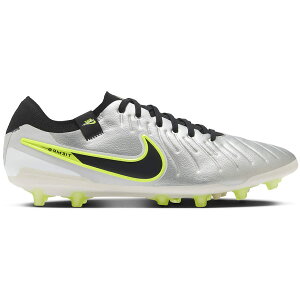 Nike �i�C�L �����Y �X�j�[�J�[ �yNike Tiempo Legend 10 Pro AG Metallic Silver Volt Black�z �T�C�Y US_12(30.0cm) Metallic Silver/Volt/Black