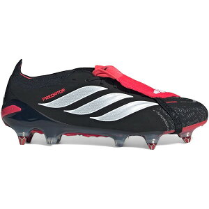 adidas �A�f�B�_�X �����Y �X�j�[�J�[ �yadidas Predator Elite Fold-Over Tongue SG Black White Lucid Red�z �T�C�Y US_6(24.0cm) Core Black/Cloud White/Lucid Red