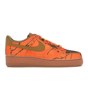 Nike �i�C�L �����Y �X�j�[�J�[ �yNike Air Force 1 Low Realtree Orange�z �T�C�Y US_11(29.0cm) Orange Blaze/Wheat