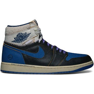 Jordan �W���[�_�� �����Y �X�j�[�J�[ �yJordan 1 Retro High OG SP Fragment x Union LA Sport Royal�z �T�C�Y US_10.5(28.5cm) Black/Navy/Sport Royal/Sail