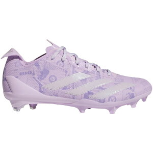 adidas �A�f�B�_�X �����Y �X�j�[�J�[ �yadidas Adizero Electric II Cleats Currency Neutral Powder Plum�z �T�C�Y US_M_14 Powder Plum/Silver Dawn/Magic Lilac