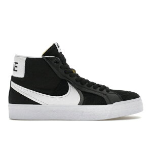 Nike �i�C�L �����Y �X�j�[�J�[ �yNike SB Zoom Blazer Mid Premium Plus Black White�z �T�C�Y US_7(25.0cm) Black/White
